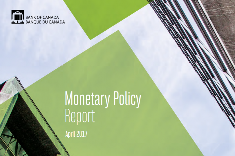 أهم نقاط تقرير السياسة النقدية الصادر عن بنك كندا - أبريل 2017